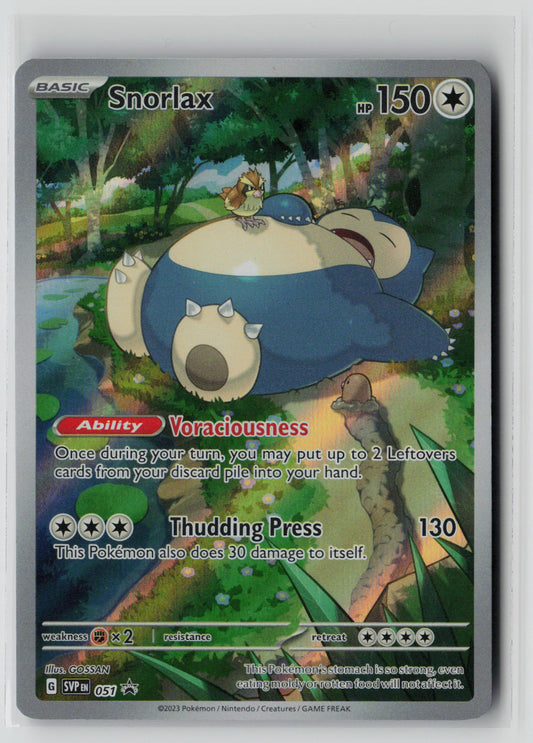 Snorlax 051 – Scarlet & Violet Promo Cards Pokémon Card NM