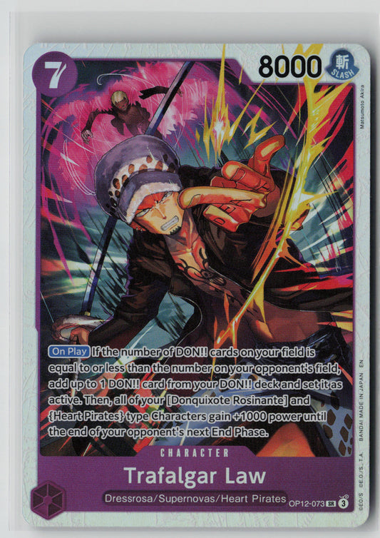 Trafalgar Law OP12-073 – Legacy of the Master NM