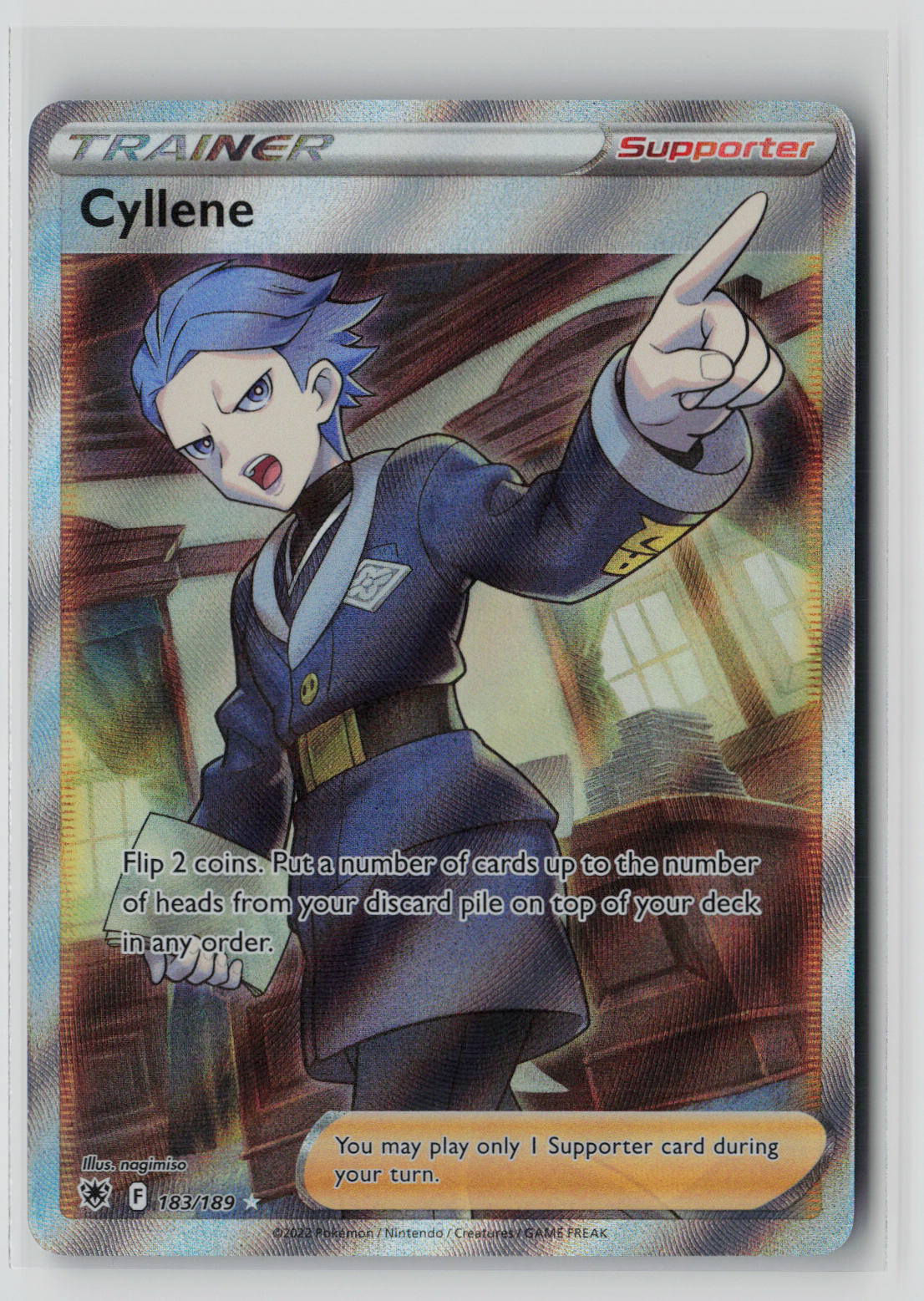 Cyllene (Full Art) 183/189 – Astral Radiance Pokémon Card NM
