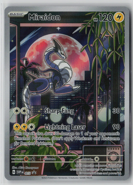 Miraidon 013 – Scarlet & Violet Promo Cards Pokémon Card NM