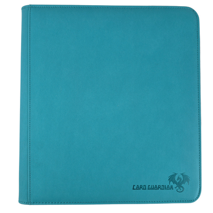 Card Guardian Elemental Series – Tide Premium Zip Binder – 12 Pocket | 480 Cards