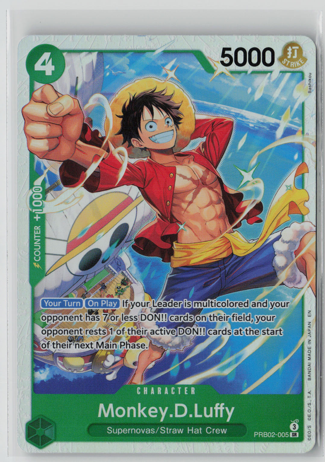 Monkey.D.Luffy - PRB02-005 – Premium Booster -The Best- Vol. 2 NM