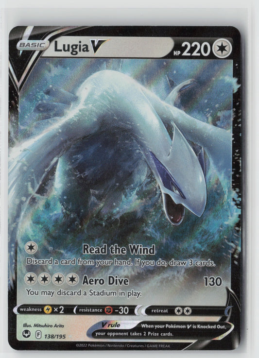 Lugia V 138/195 – SWSH12: Silver Tempest Pokémon Card NM