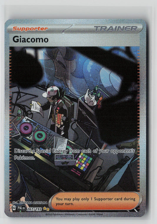 Giacomo 267/193 – Paldea Evolved Pokémon Card NM