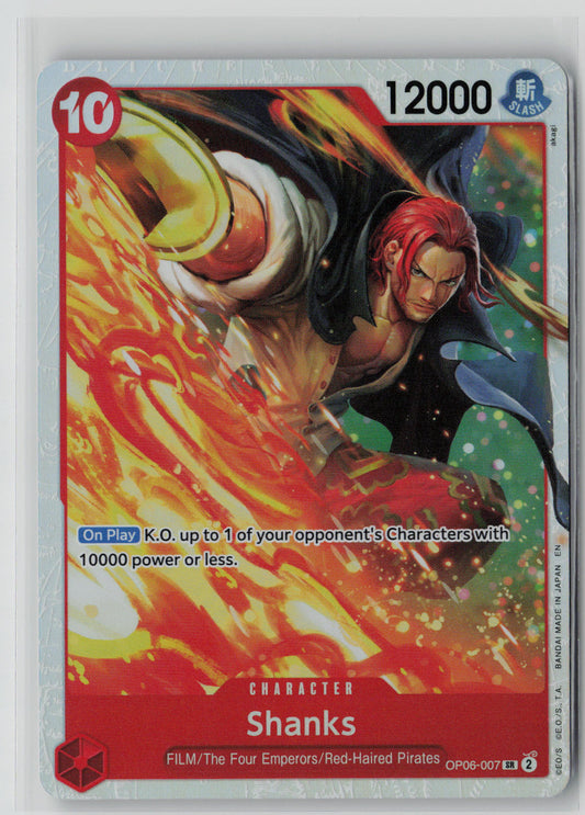 Shanks OP06-007 – Wings of the Captain NM