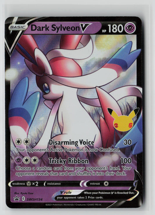 Dark Sylveon V SWSH134 – Sword & Shield Promo Cards Pokémon Card NM