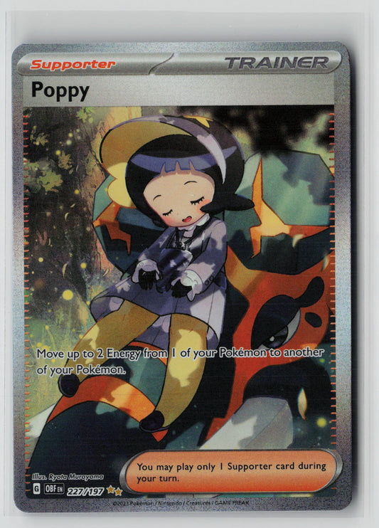 Poppy 227/197 – Obsidian Flames Pokémon Card NM