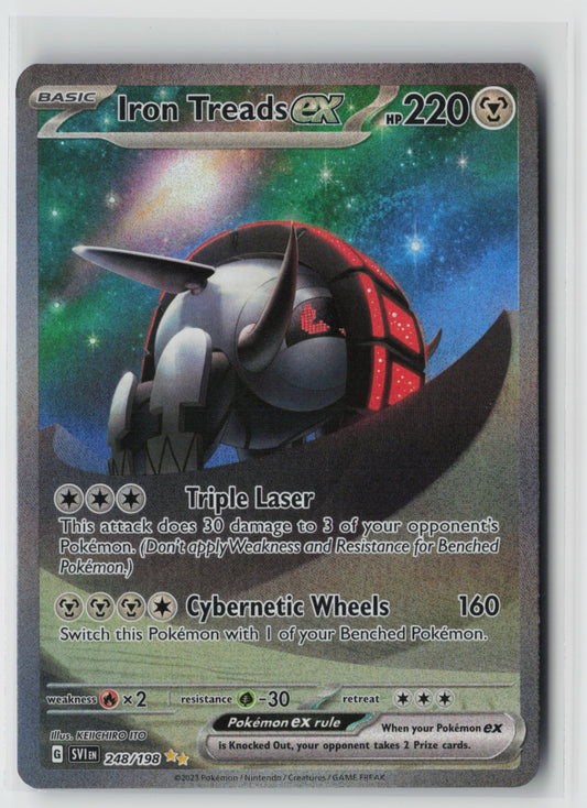 Iron Treads ex - 248/198 – SV01: Scarlet & Violet Base Set Pokémon Card NM