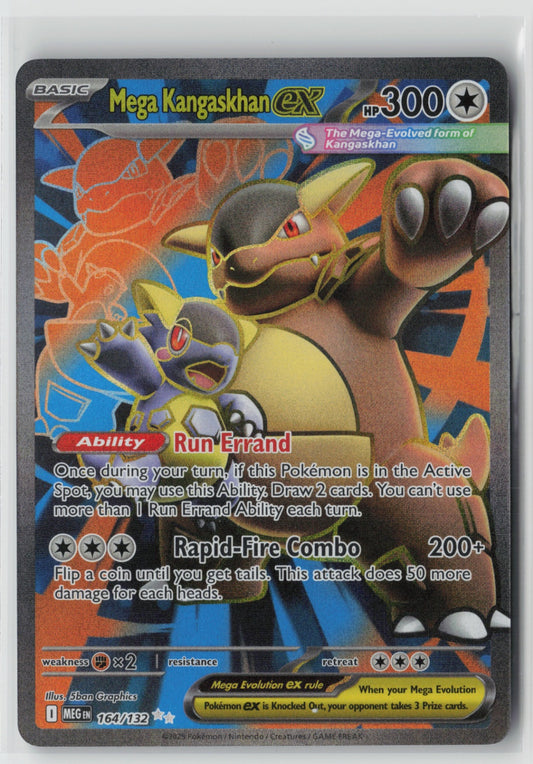 Mega Kangaskhan ex - 164/132 – ME01: Mega Evolution Pokémon Card NM