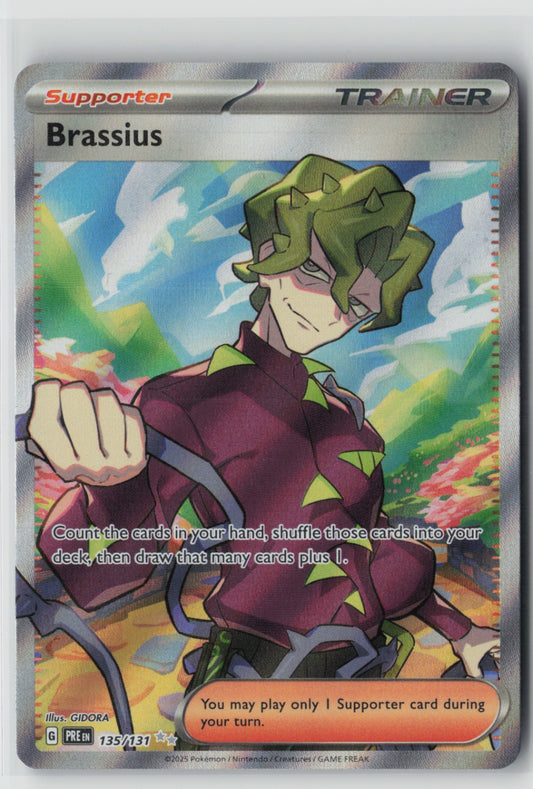 Brassius 135/131 – SV: Prismatic Evolutions Pokémon Card NM