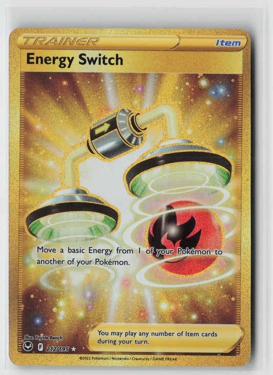 Energy Switch (Secret) 212/195 – SWSH12: Silver Tempest Pokémon Card NM