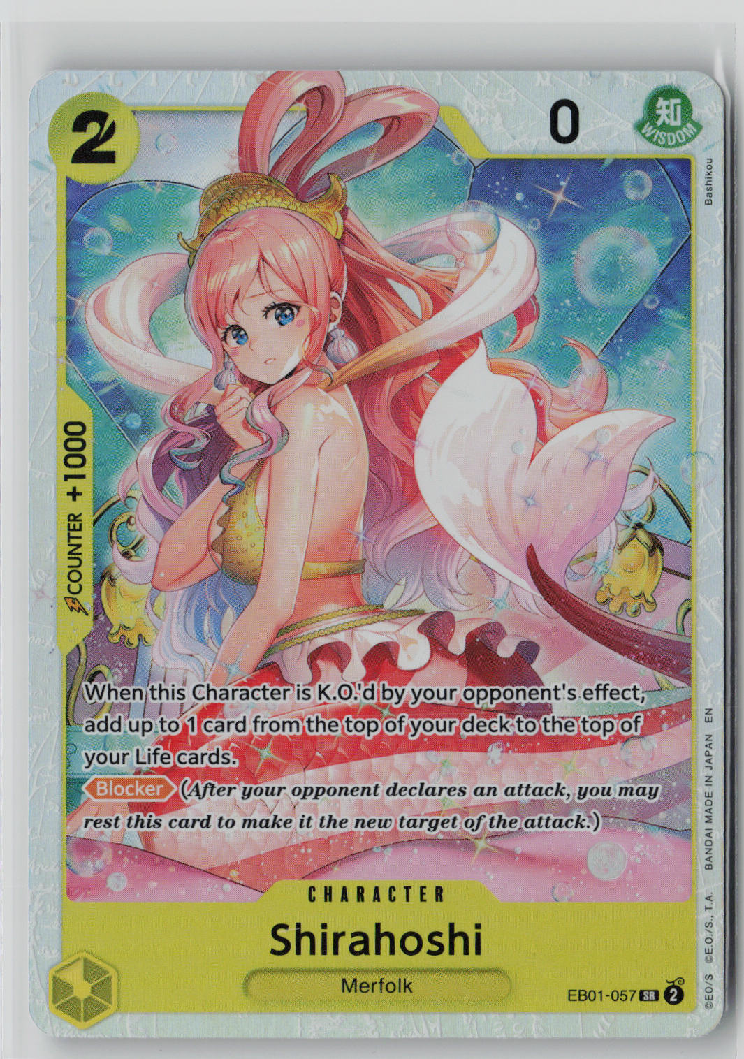 Shirahoshi EB01-057 – Extra Booster: Memorial Collection NM