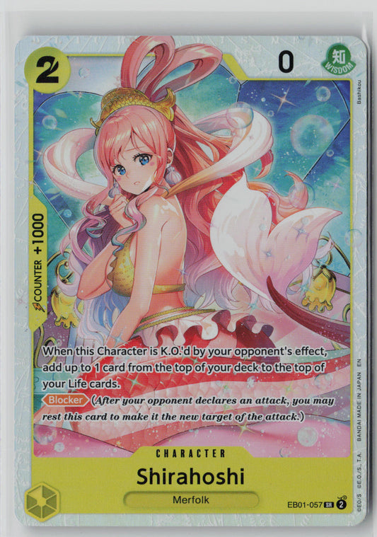Shirahoshi EB01-057 – Extra Booster: Memorial Collection NM