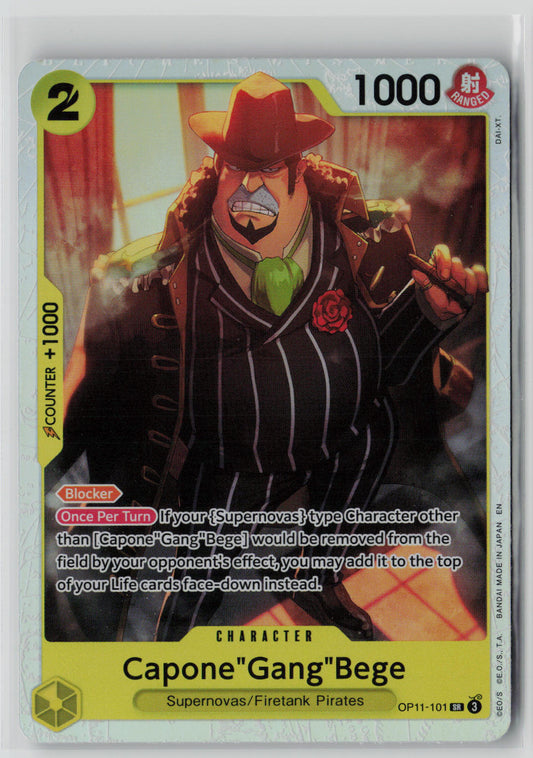Capone"Gang"Bege OP11-101 – A Fist of Divine Speed NM