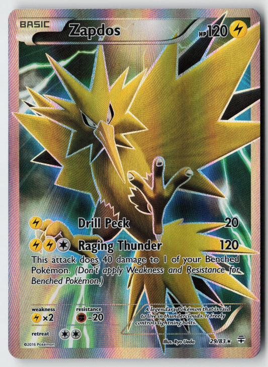 Zapdos 29/83 – Generations Pokémon Card NM